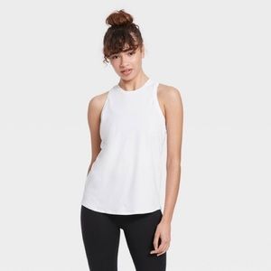All in Motion By Target White Tank Top